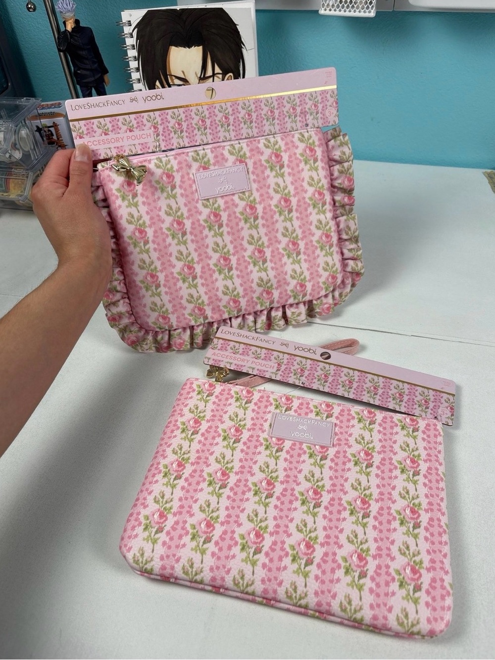 Loveshackfancy x target accessory pouch bundle